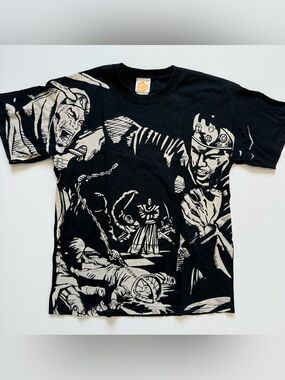 🔴Wu-Tang Shirt Size Medium Gza Liquid Sword Milk Crate Rare Vintage